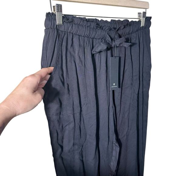 NEW Lulus Sebastian Black Pants Size Large - Picture 7 of 13